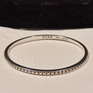 Chrome Hearts Bangle Bracelet Silver 925